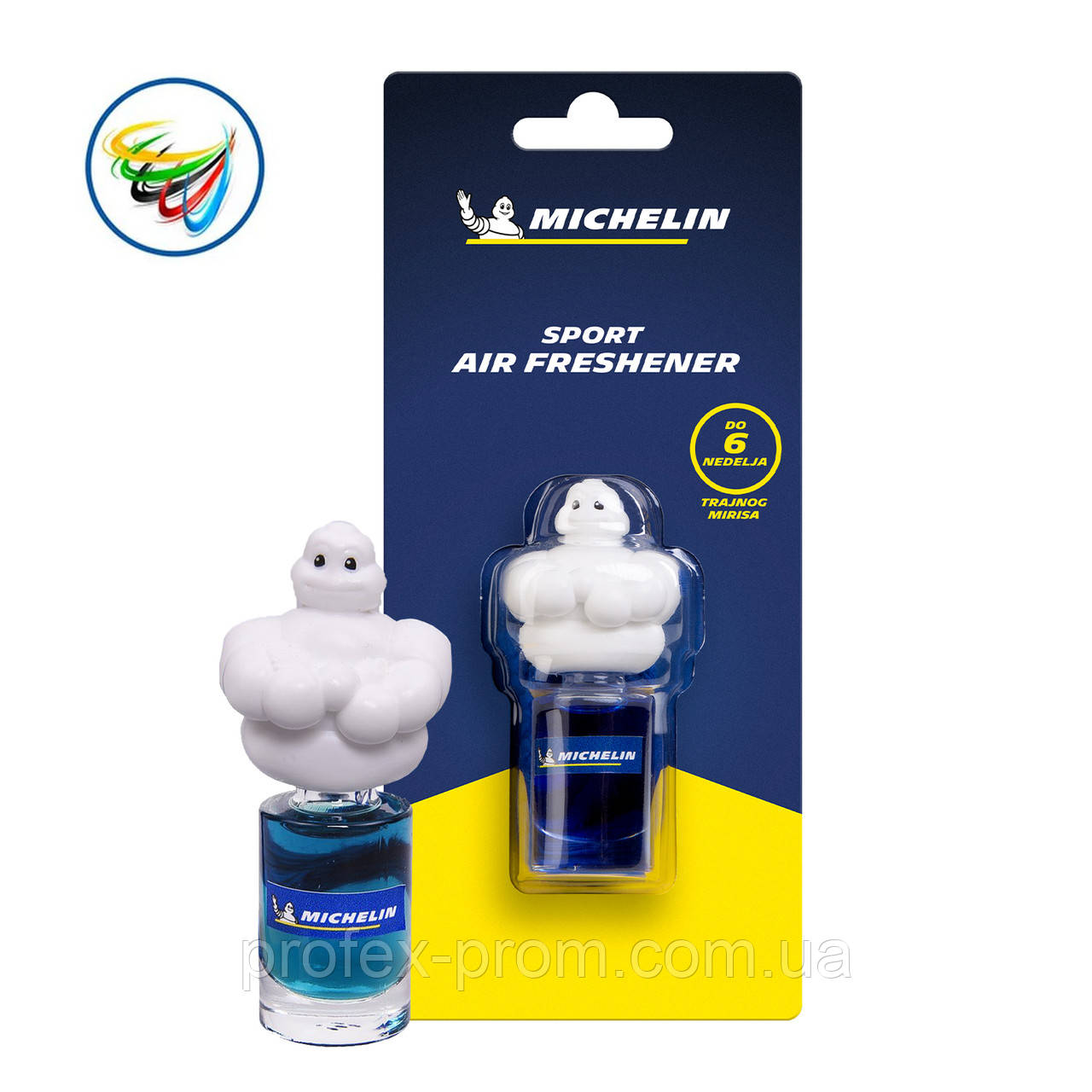 Ароматизатор Спорт Michelin Air Fresheners Bib Mini Bottle – Sport, 5мл (W31821) (шт.), фото 1