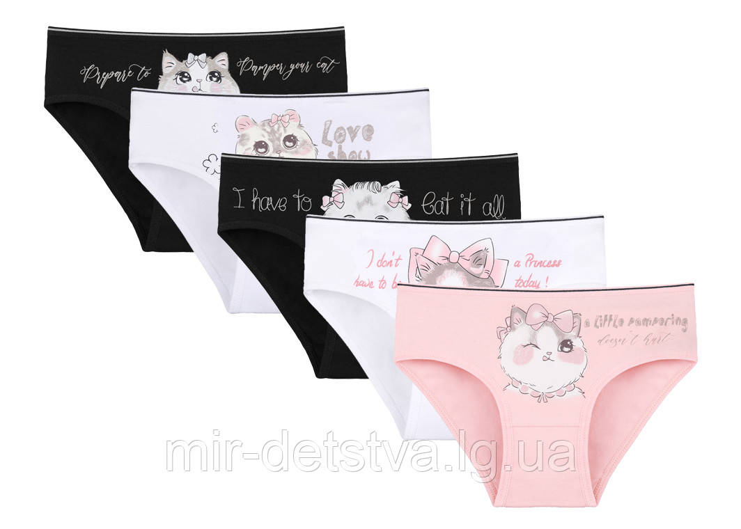 Дитячі трусики для дівчаток ТМ Donella гуртом р.8/9 років (134-140 см), фото 1