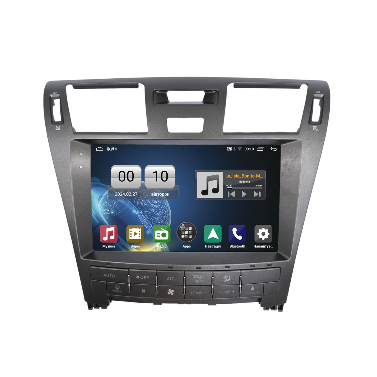 Штатна магнітола серії QIV Q1 під Lexus LS460 LS600 2006-2010 (K) 9 дюймів, фото 1