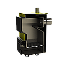 Котел Vulkan Classic 14 кВт (4 мм) твердопаливний, утеплений, фото 7