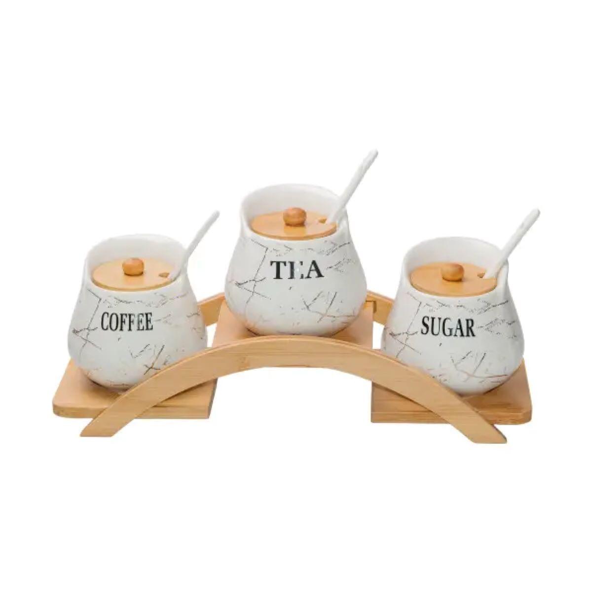 Набір банок для чаю та кави об'ємом 500 мл HP-1214, фото 1