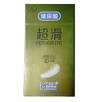 Презервативи ультратонкі Muaisi Fetherlite латексні (ціна за упаковку, 10 шт.)