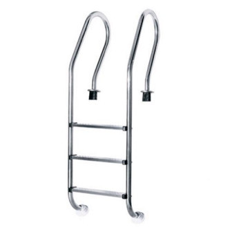 Драбина для басейну Bridge Mixta, 3 ступені, неіржавка сталь, фото 1