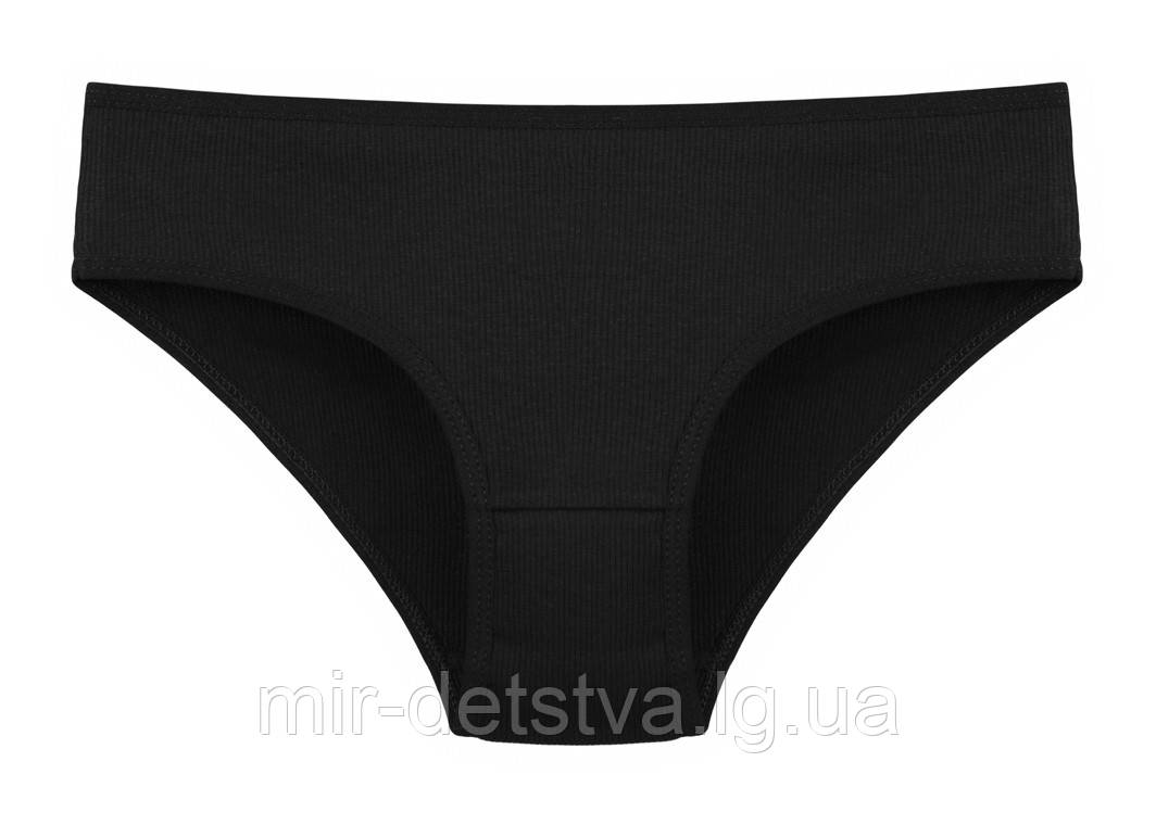 Трусики чорні для дівчаток ТМ Donella оптом р. 10/11 років (146-152 см)
