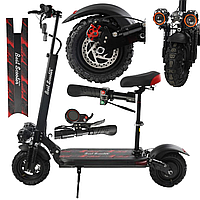 Електросамокат Best Scooter BS-80632 з сидінням: 1200W, 48V18Ah, 11" надувні колеса