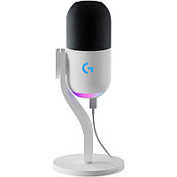 Микрофон Logitech Yeti GX Dynamic RGB Gaming Mic with Lightsync Off White (988-000576)