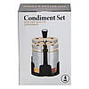 Набір для спецій 4 ємності по 120 мл на підставці HP1324, фото 6