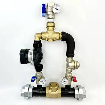 Термозмішувальний вузол з байпасом LADOMIX.BP 50/7W (0-110кВт) KVANT