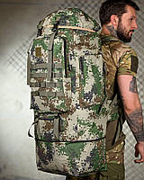 Мілітарі рюкзак тактичний Pixel Green військовий 50 л
