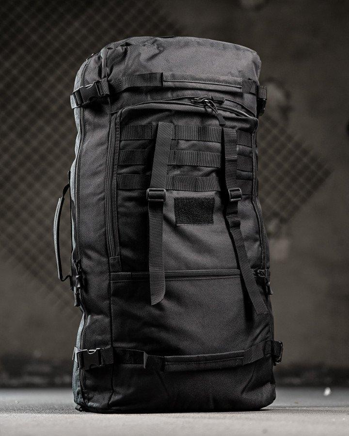 Тактичний рюкзак-баул X-TACTICAL Black