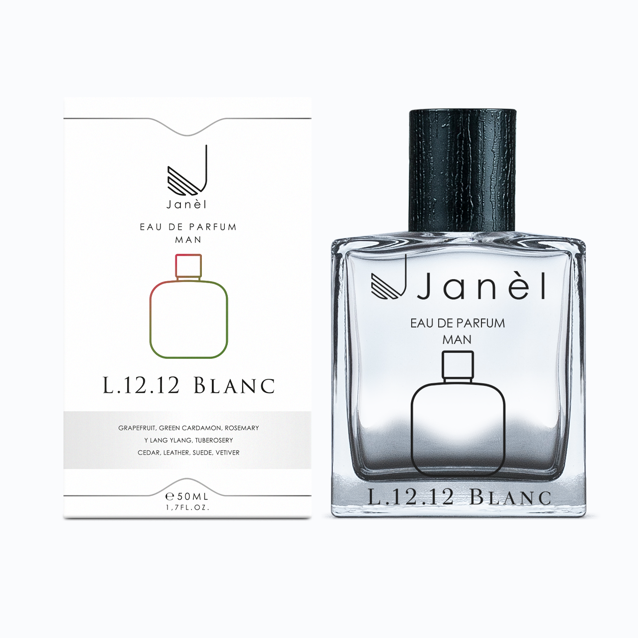 Парфумерна вода Janel - L.12.12 Blanc, фото 1