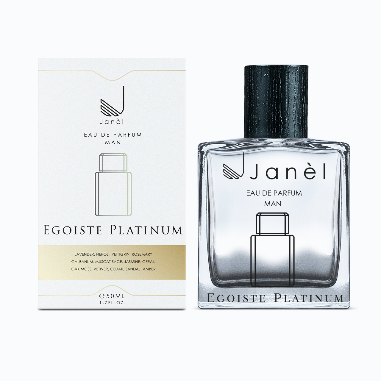 Парфумерна вода Janel - Egoiste Platinum, фото 1