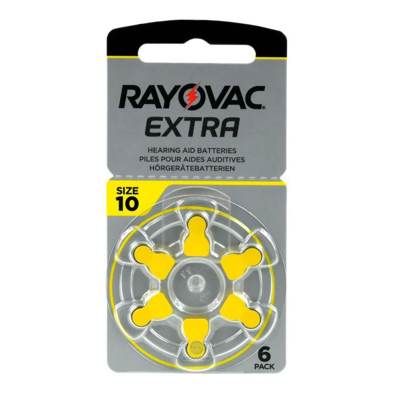 Батарейки для слухових апаратів Rayovac Extra №10 (PR70), фото 1