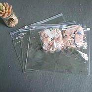 Глянцевий SLIDER пакет 25x20 см Пакети із замком Zip-lock прозорі Пакет із вашим логотипом, фото 7