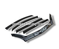 Дефлекторы окон+ дефлектор капота Опель Зафира Б ветровики + мухобойка