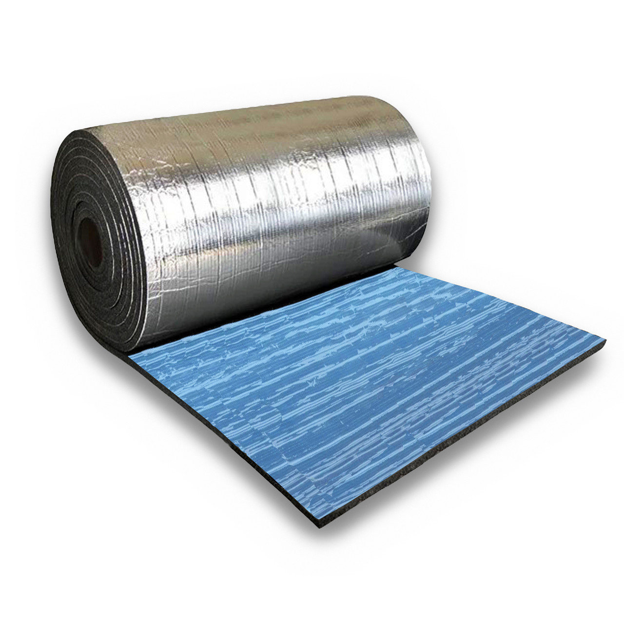 Спінений каучук 6 мм самоклеючий фольгований рулон 15 метрів Україна