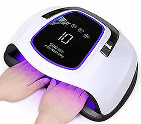 Sun BQ6-T  на 108 вт. - професійна UV/LED лампа на дві руки для сушіння гель-лаку. Фіолетовий