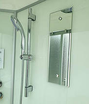 Душовий бокс Veronis BV-5-120 XL R 120х80х220 см на глибокому піддоні асиметричний прозоре скло, фото 4