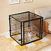 Вольєр для домашніх тварин металевий Springos 60 x 60 x 70 см Чорний, фото 2
