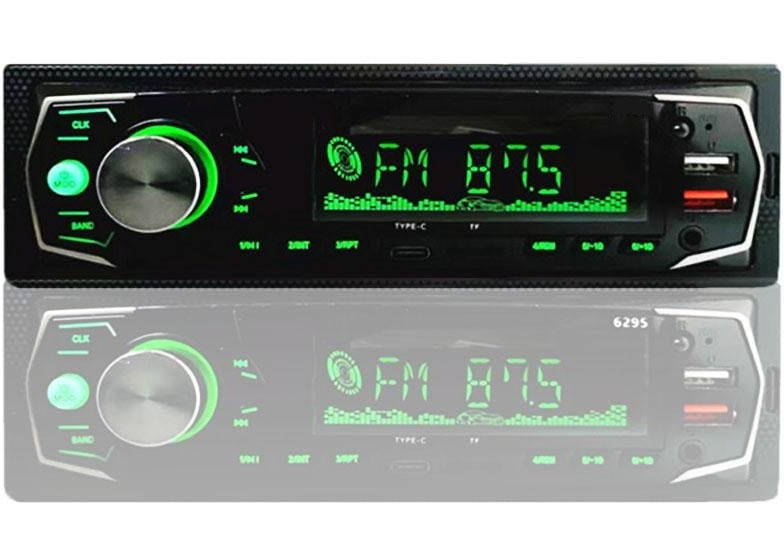 Автомагнітола JSD-308BT ISO — RGB Bluetooth, 2xUSB, MP3 Player, FM, microSD, AUX, фото 1