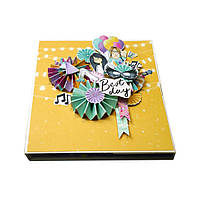 Набір для створення pop-up листівки "Party Girl" FDGCK-052, 14 x 16 см