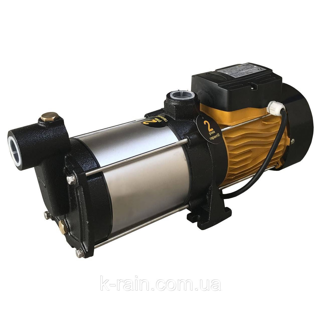 Багатоступеневі насоси, Купити багатоступеневий насос Optima MH-N 1100INOX 1,1 кВт неірж, колеса, фото 1
