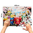 ORNER Пазли Котики в кімоно 1000 елем., фото 4