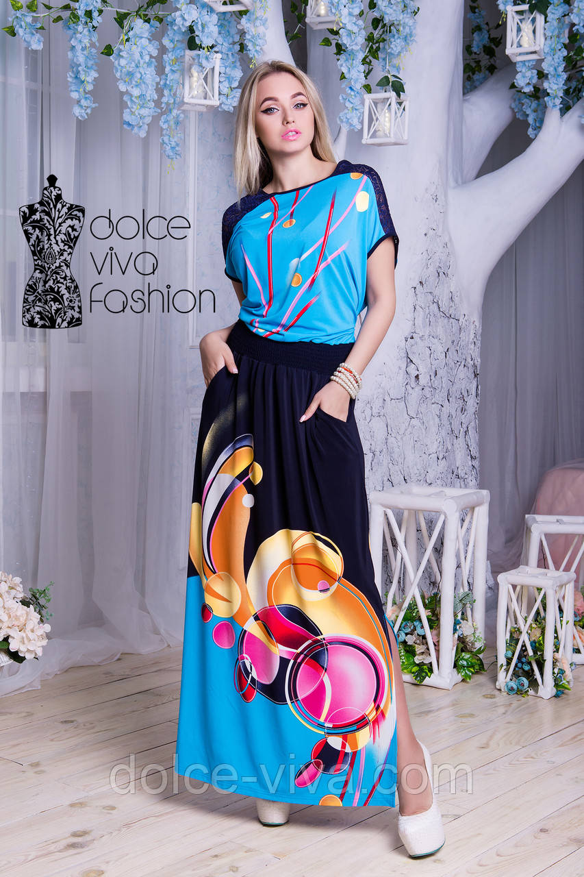 Літнє жіноче плаття великі розміри 48-56, фото 1