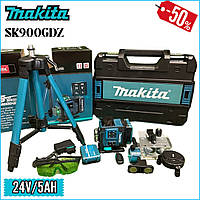 Профессиональный лазерный уровень Makita SK900GDZ Нивелиры 3D-4D Высокоточный нивелир(Лазерный уровень самовыравнивающийся)