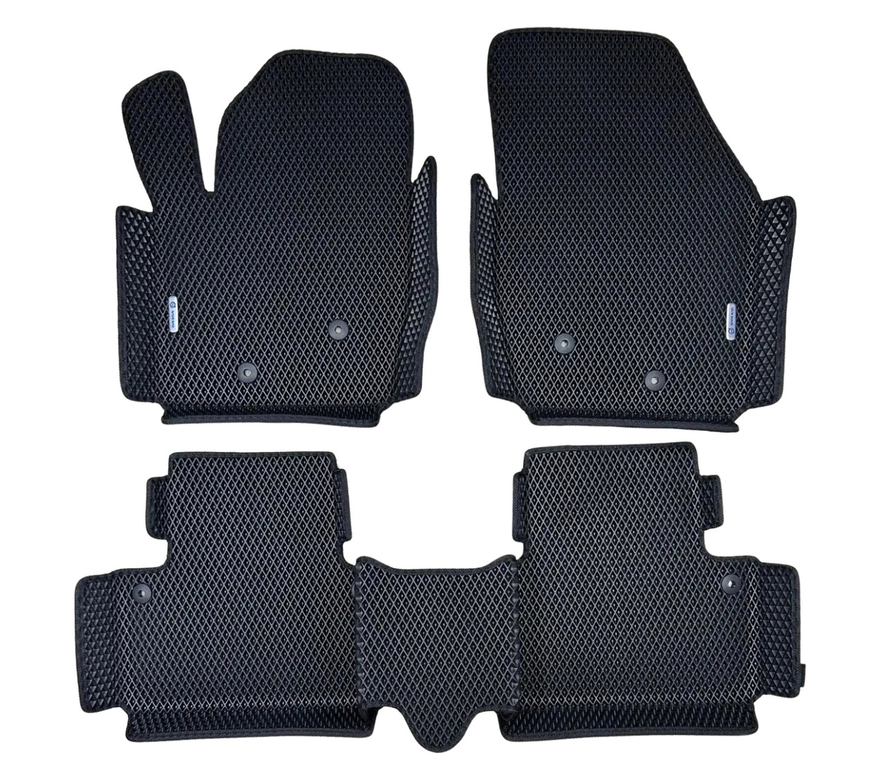 Килимки з бортиками EVA  в салон для Chery Tiggo 7 2021- Pro Base/Luxury/ Чері Тіго 7 Про 2021, фото 1