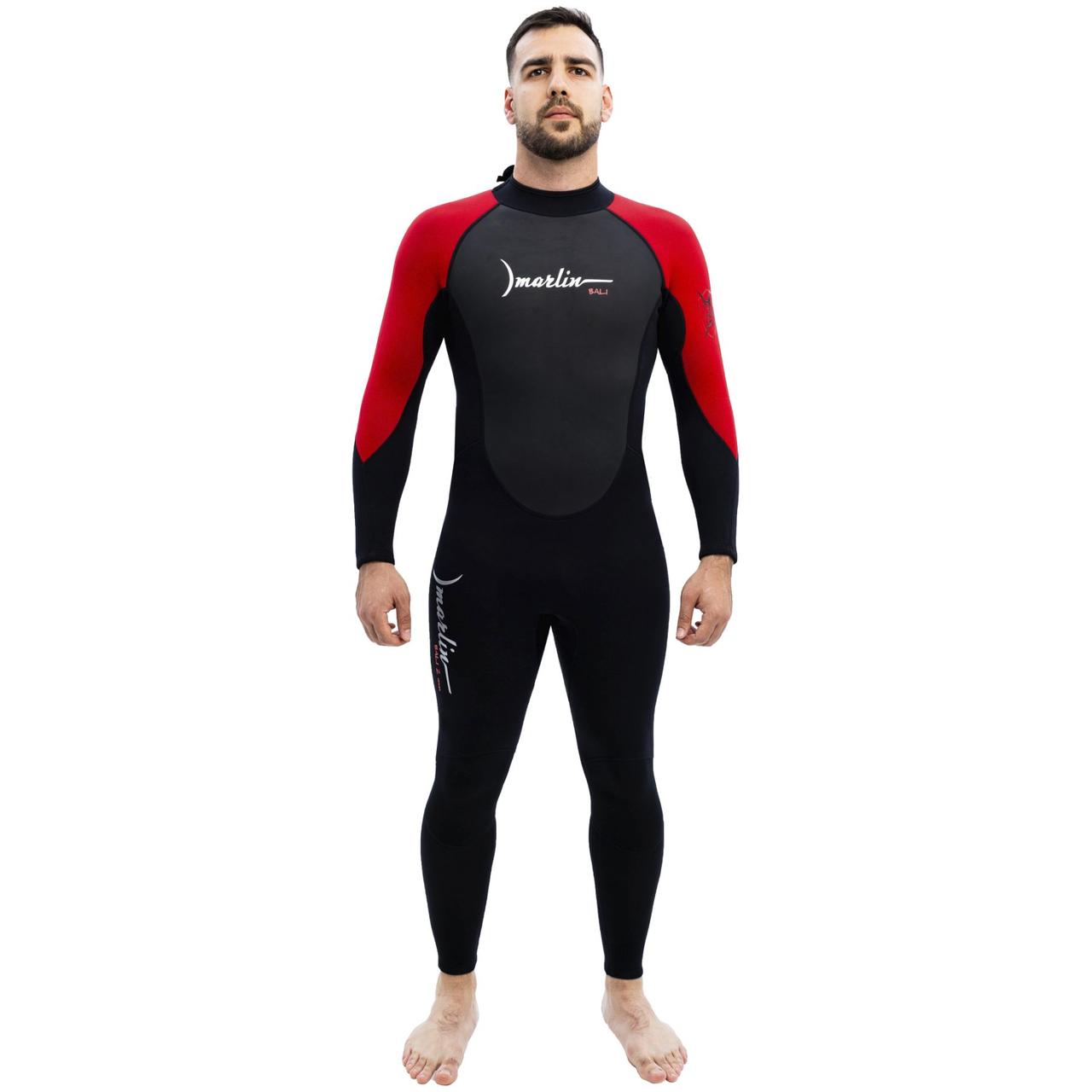 Гідрокостюм Marlin BALI MAN 2 мм red/black, фото 1