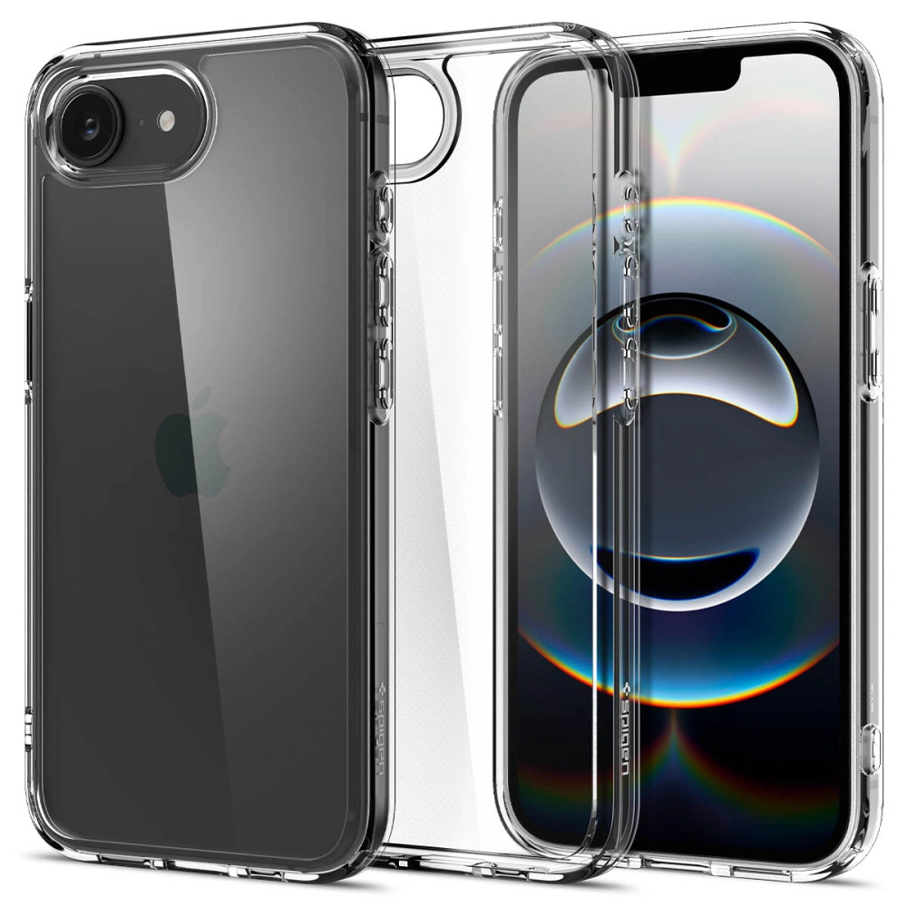 Чохол Spigen Ultra Hybrid до iPhone 16e Crystal Clear (ACS09160), фото 1