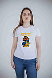 Жіноча футболка. Футболка з принтом "Don't Push the Horses | Не жени коней", фото 4