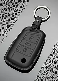 Шкіряний чохол для ключа Skoda TM-6733