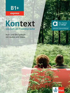 Kontext B1+ express, Kurs/Übungsbuch Hybrid edition allango (Підручник + зошит)