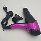 Професійний фен для сушіння волосся GEMEI GM-1766, фото 3