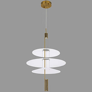 Дизайнерська бронзова люстра "Flamingo" 12W 36-50-36см (92-D1183 AB), фото 2