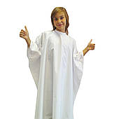 Накидка дитяча біла