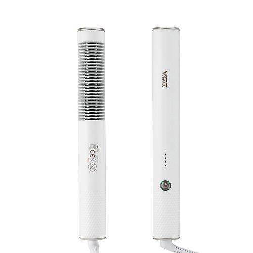 VGR V-586 фен щітка іонні праски для випрямлення волосся нагрівальна бігуді, фото 1