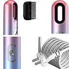 Швидковисихний іонний фен для волосся COMMITMENT TO QUALITY M4 з насадками/ Портативний фен дорожній, фото 5