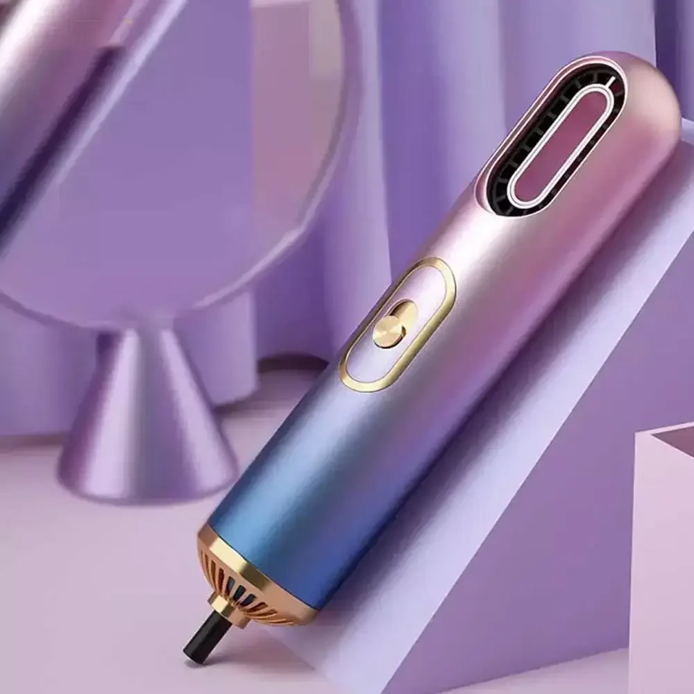 Швидковисихний іонний фен для волосся COMMITMENT TO QUALITY M4 з насадками/ Портативний фен дорожній, фото 1