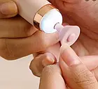 Домашній портативний фрезер ручка usb для манікюру та педикюру з набором фрез Flawless Salon Nails, фото 4