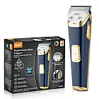 Машинка для стриження на акумуляторі з 3 насадками RAF R.475 Синя, фото 10