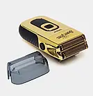 Стильна електробритва чоловіча акумуляторна з дисплеєм VGR V-332 Золотий Професійна бритва-шейвер Подр, фото 3