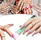 Ультрафіолетова лампа портативна для нігтів сушіння гель-лаку дорожня на акумуляторі Зелений, фото 2