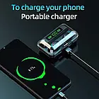 Бездротові сенсорні навушники з вбудованим Power Bank TWS F9-5, фото 3