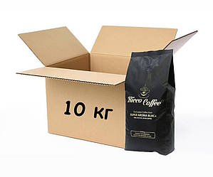 Оптом ящик кави в зернах Ricco Coffee Super Aroma Black 10кг Україна темна обсмажування вендінг