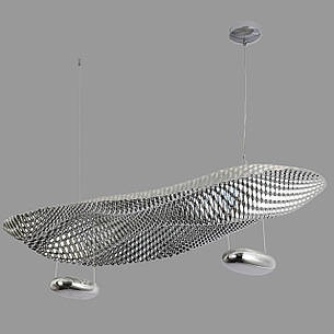 Дизайнерська срібна люстра "Cosmic" 16W (92-D1315 CH), фото 2