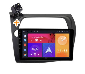 Магнітола для Honda Civic 2006-2012 на Android | Сенсорний екран, GPS, Bluetooth, камера заднього виду