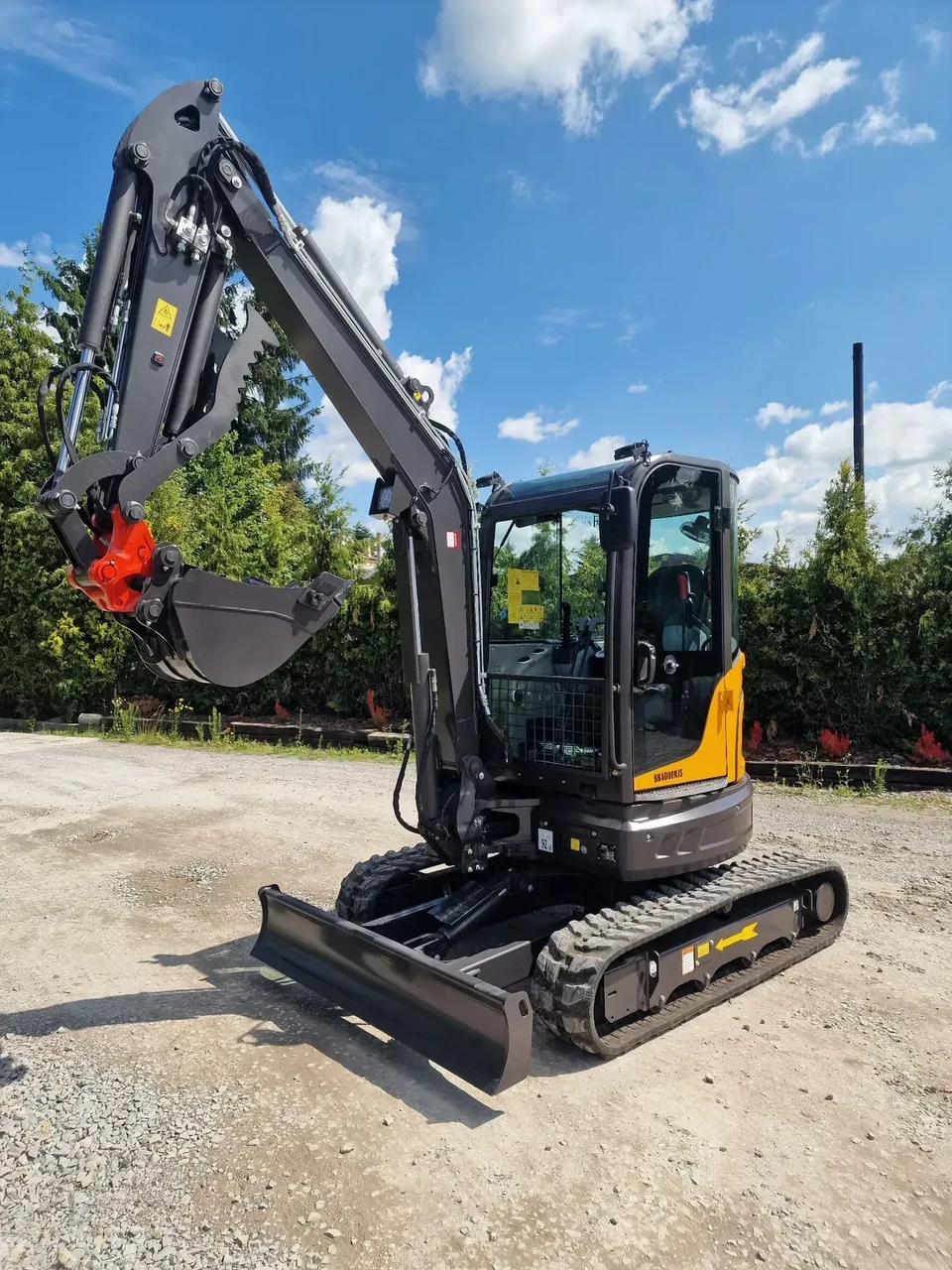 Екскаватор Berger Kraus BK4000KJS з кабіною, двигун KUBOTA, кондиціонер, фото 1